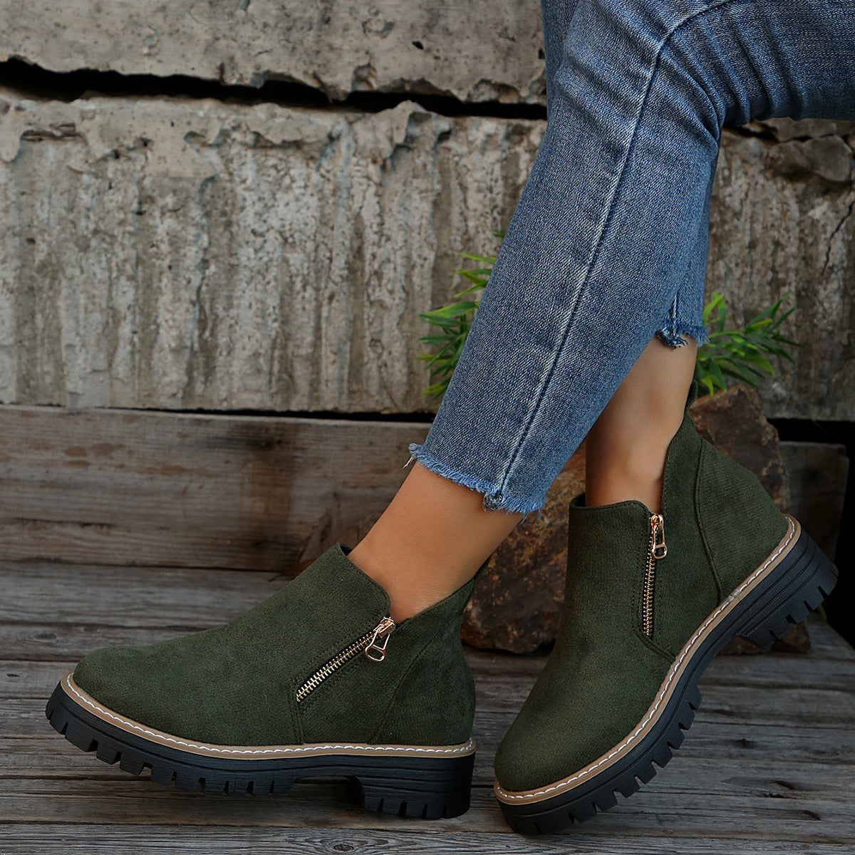Zippée® - Botines impermeables para mujer